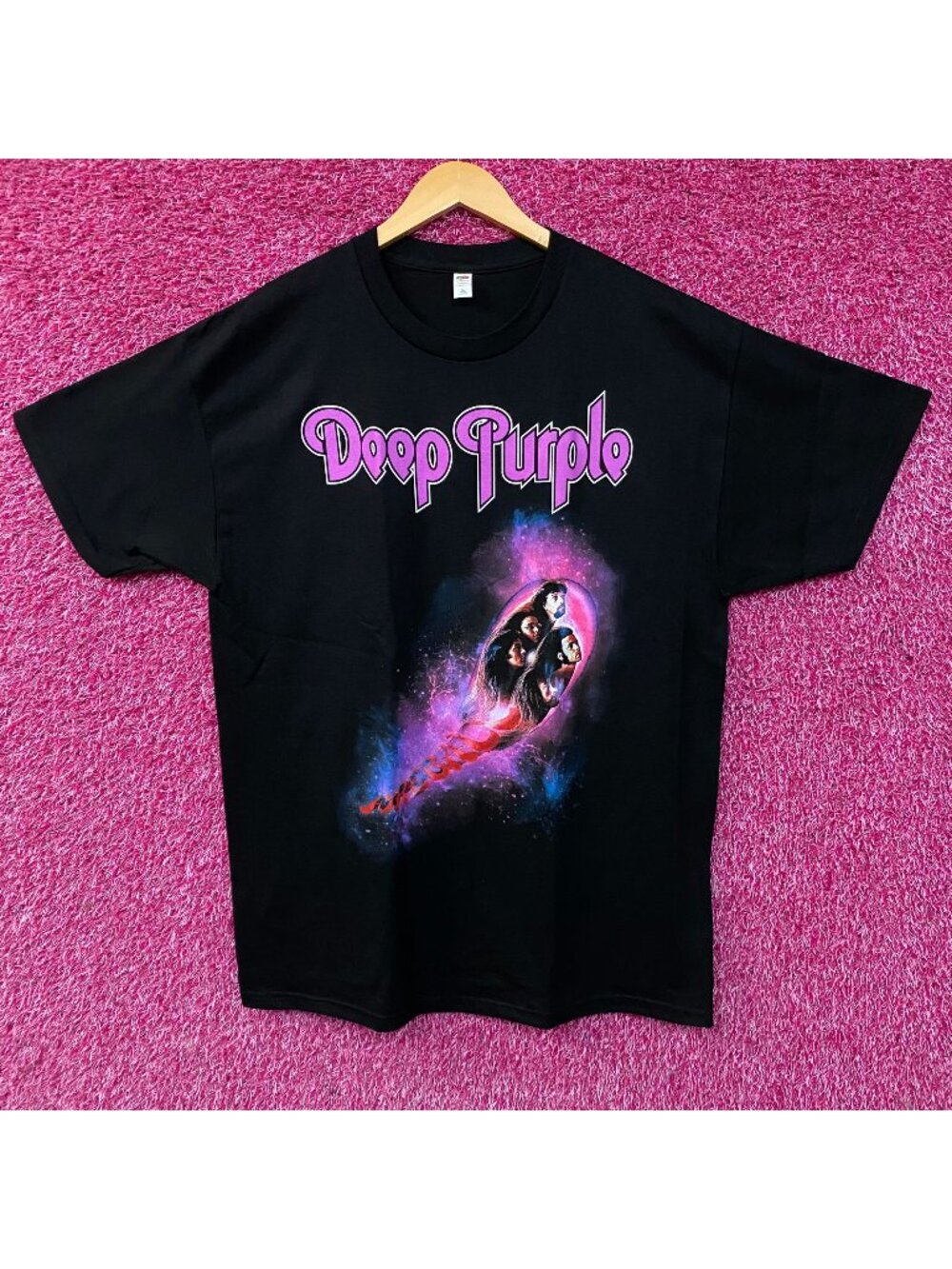 Deep Purple Fireball Rock Band Graphic T-Shirt XL
